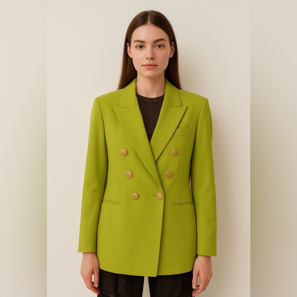 CRISCIONE Vintage Double-Breasted Blazer